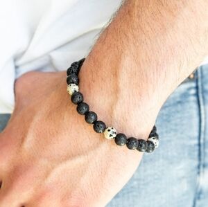 Lava Rock Bracelet